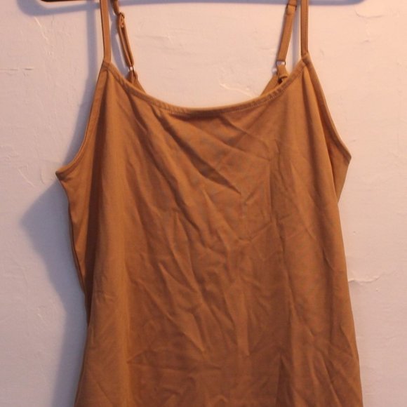 Tan Tank Dress - Picture 1 of 3